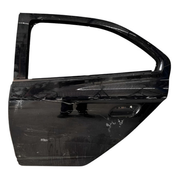 Porta Traseira Onix Prisma 2013 2014 2015 2016 A 2019 L.e Traseira Esquerdo Preto
