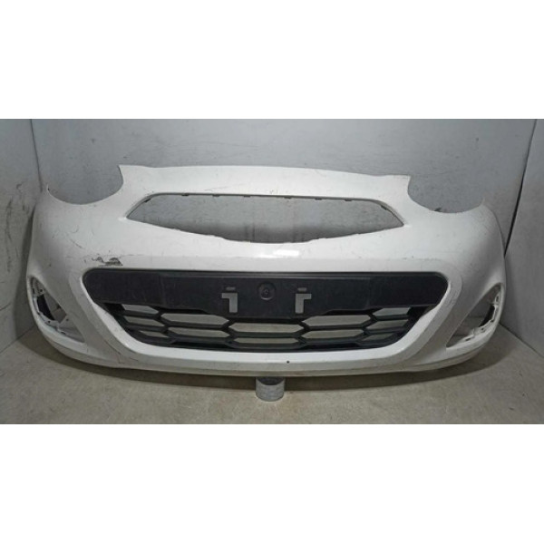 Parachoque  Dianteiro Nissan March 2015 2016 2017 2018/2020 Branco