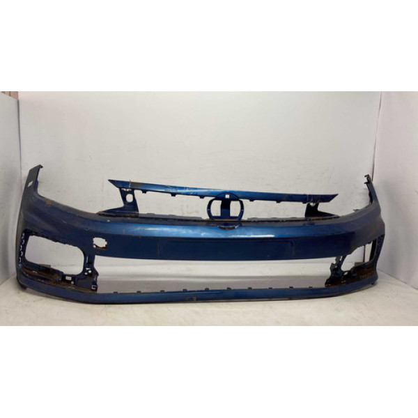 Parachoque Vw Polo Virtus Gts 2018 2019 2020 2021 Original Azul