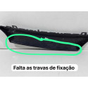 Aplique Grade Citroen Aircross 2016 2017 2018 2019 Origina Preto Fosco