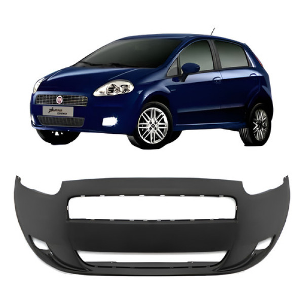 Parachoque Fiat Punto2008 2009 2010 2011 2012 Novo Importado Preto