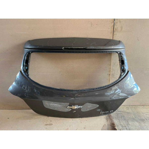 Tampa Traseira Gm Onix 2013 2014 2015 2016 A 2019 Original Cinza