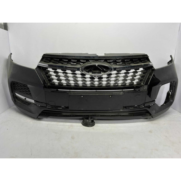 Parachoque Chery Tiggo 5x 2020 2021 2022 Original Preto Preto