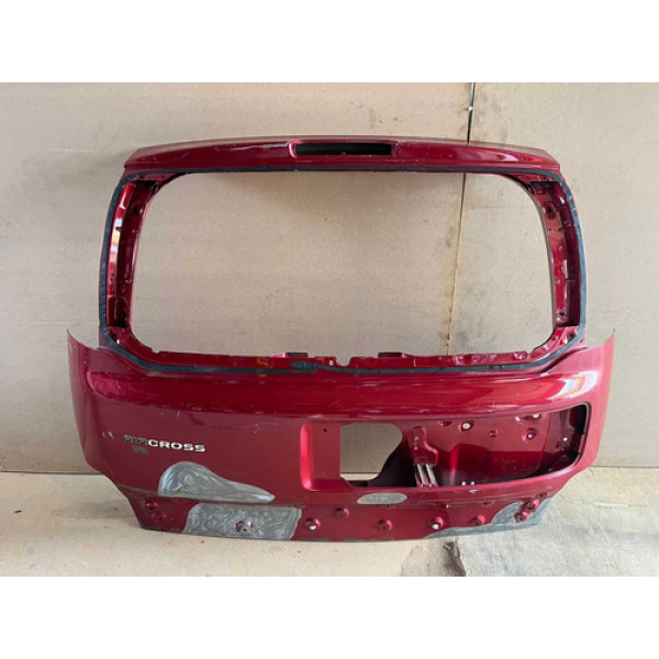 Tampa Traseira Citroen Aircross 2012 2013 2014 2015 Original Vermelho