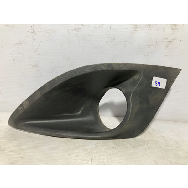 Moldura Milha Fiesta Rocam 2011 2012 2013 2014 L.e Original Preto Esquerdo