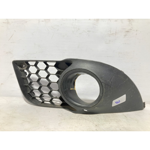 Moldura Milha Lancer Gt 2011 2012 2013 2014 2015 L.e Origin Preto Esquerdo