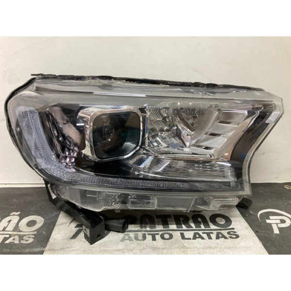 Farol Ford Ranger 2022 2023 Led L.d Original Direito