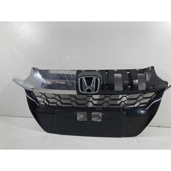 Grade Honda Wrv 2018 2019 2020 2021 Original Preto Brilhante