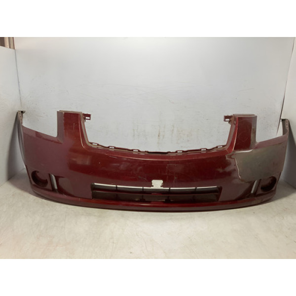 Parachoque Nissan Sentra 2007 2008 2009 / Original  Vermelho
