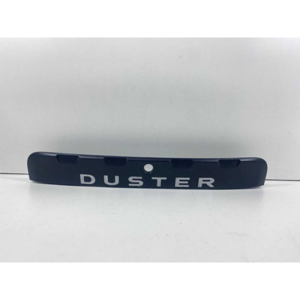 Moldura Tampa Traseira Duster 2020 2021 2022 Original Preto Fosco