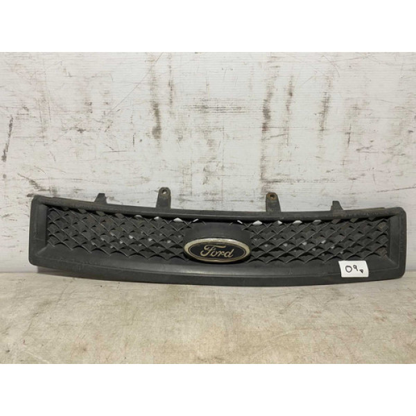 Grade Ford Fiesta 2007 2008 2009 2010 Original Preto Brilhante