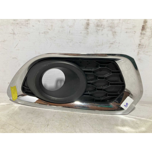 Moldura Milha Sandero 2015 2016 2017 2018 2019 L.d Original Preto Direito