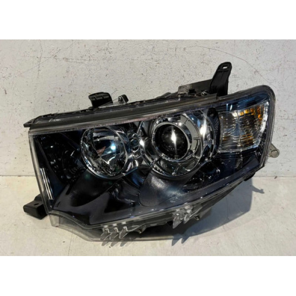 Farol Esquerdo L200 Triton Pajero Dakar 2007 A 15 2016 Fume Esquerdo/motorista