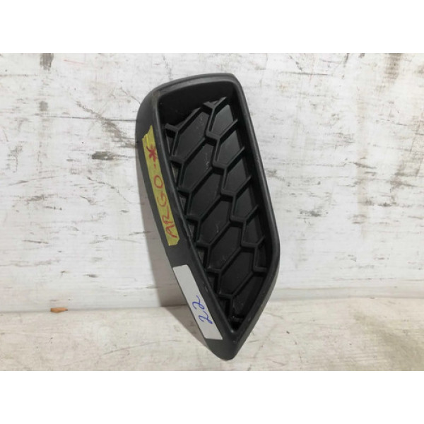 Moldura Milha Argo 2017 2018 2019 2020 2021 L.d Original Preto Esquerdo