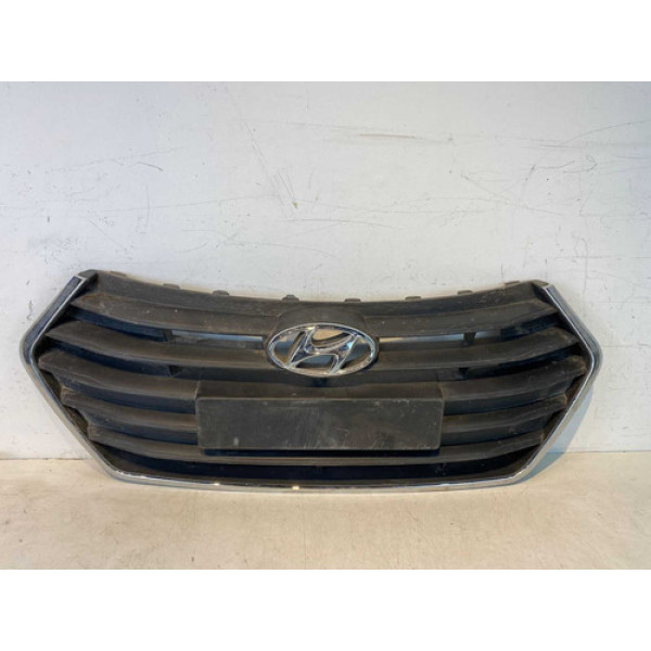 Grade Hyundai Hb20 2016 2017 2018 2019 Original Preto Brilhante