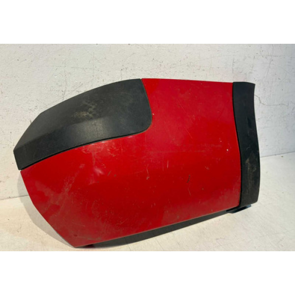 Polaina Parachoque Traseiro Saveiro Ld 08/16 Original Vermelho