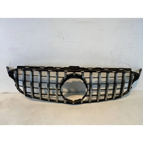 Grade Mercedes C180 C200 Amg 2015 2016 2017 Original Preto Brilhante