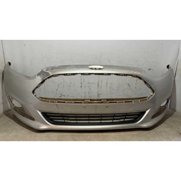 Parachoque Ford New Fiesta Hatch 2014 2015 2016 2017 Origin Prateado