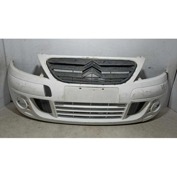 Parachoque Dianteiro Citroen C3 2009 2010 2011 2012 Usado Branco