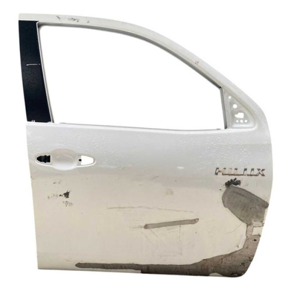 Porta Dianteira Hilux 2016 2017 2018 2019 A 2023 L.d Orig Dianteira Direito Branco