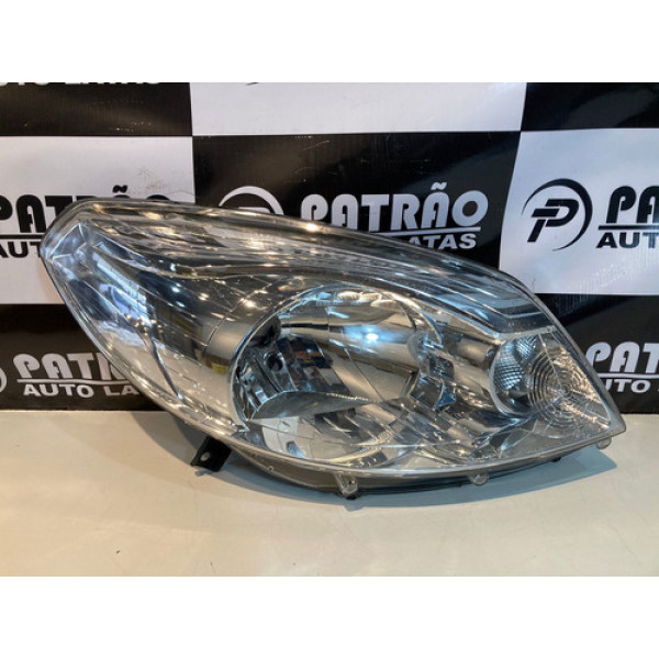 Farol Renault Sandero 2012 2013 2014 L.d Original Direito