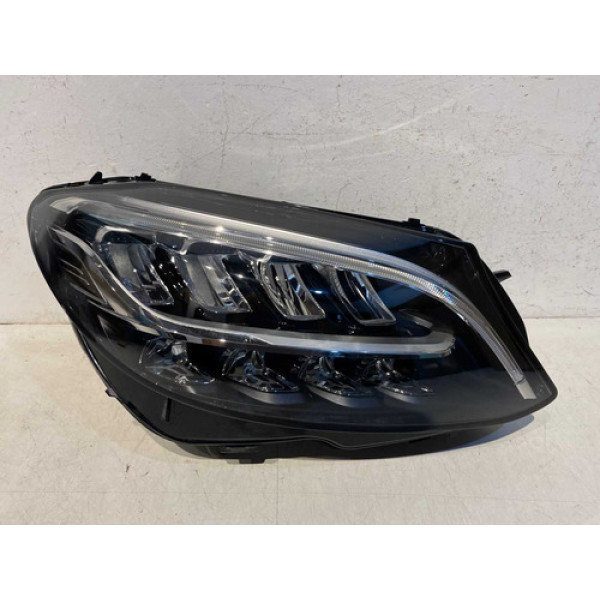 Farol C180 C200 Full Led 2018 2019 2020 2021 L.d Original Direito/passageiro
