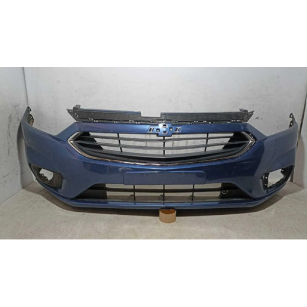 Parachoque Dianteiro Chevrolet Onix  2017 2018 2019 Original Azul