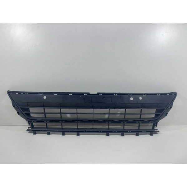 Grade Parachoque Vw Polo Virtus 2018 2019 2020 2021 Origina Preto Fosco