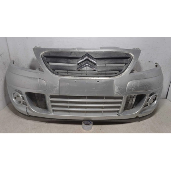Parachoque Dianteiro Citroen C3 2009 2010 2011 2012 Usado Cinza
