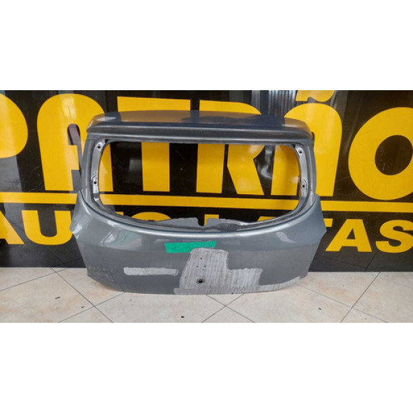 Tampa Traseira Renault Sandero 2015 2016 2017 2018 2019 Orig Cinza
