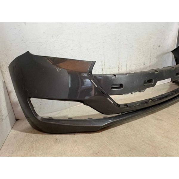 Parachoque Dianteiro Hyundai Hb20 2016 2017 2018 2019 Cinza-escuro