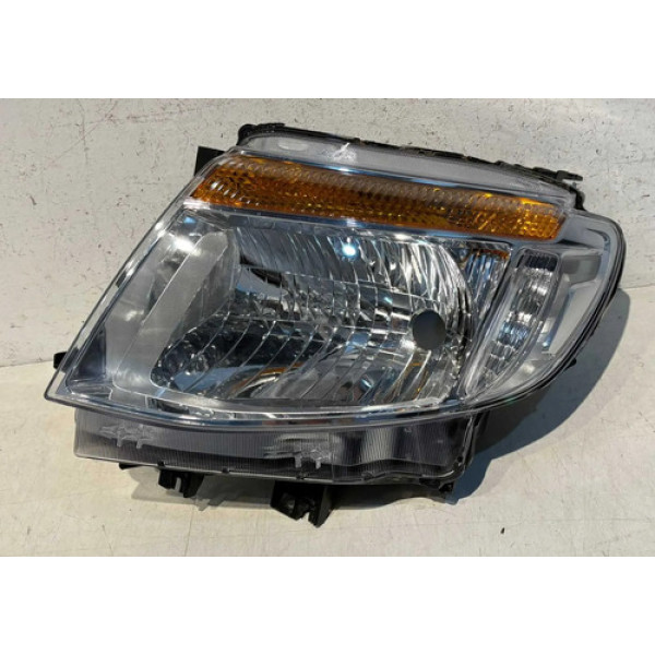 Farol Ford Ranger Cromado 2013 2014 2015 2016 Usado Esquerdo/motorista