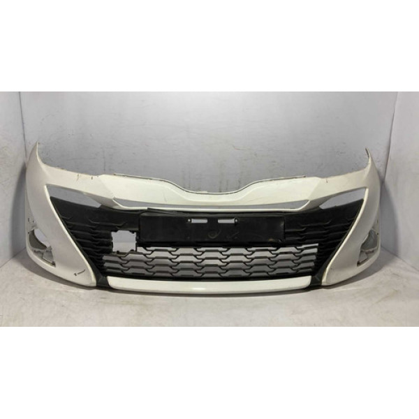 Parachoque Toyota Yaris Hatch 2018 2019 2020 2021 Original  Branco