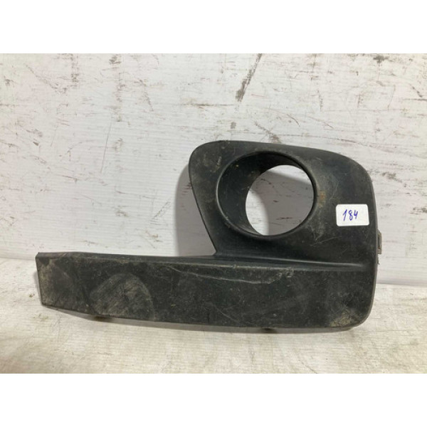 Moldura Milha Mobi 2017 2018 2019 2020 2021 L.e Original Preto Esquerdo