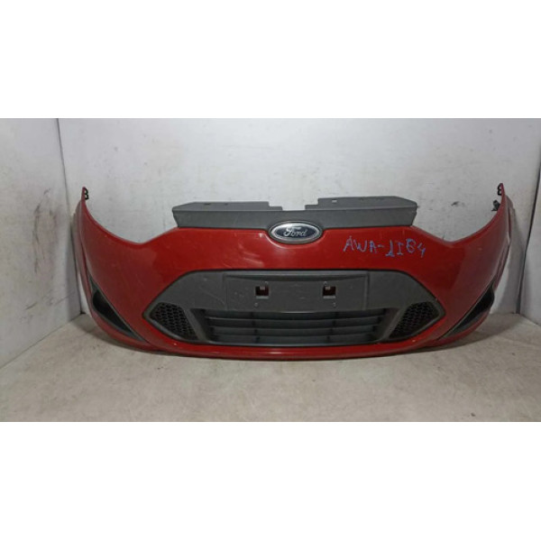 Parachoque Dianteiro Ford Fiesta 2011 2012 2013 2014 Vermelho