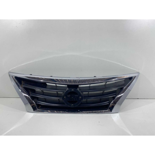 Grade Nissan Versa 2016 2017 2018 2019 Original Preto Fosco