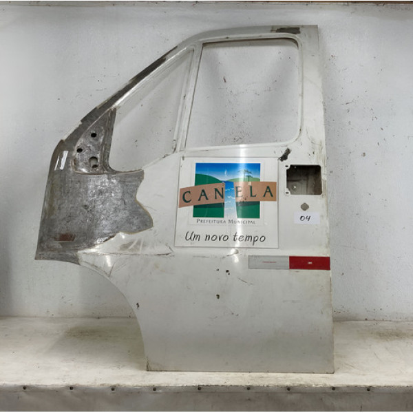Porta Dianteira Fiat Ducato L.e 2010 2011 2012 A 2017 / Orig Dianteira Esquerdo Branco