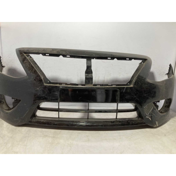 Parachoque Nissan Versa 2015 2016 2017 2018 2019 / Original Preto