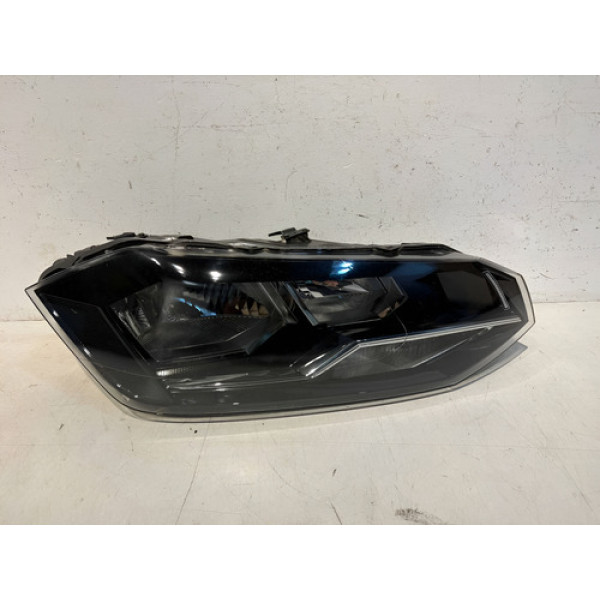 Farol Vw Polo Virtus 2018 2019 2020 2021 L.d Original Direito/passageiro