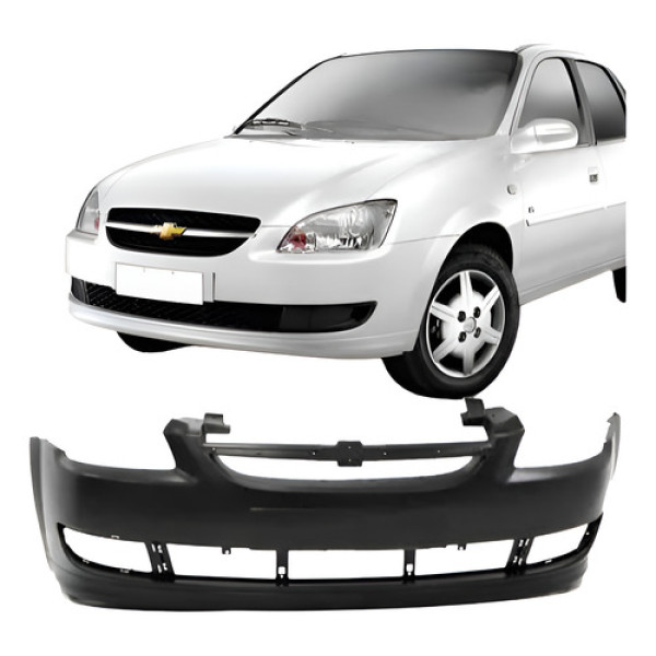 Parachoque Gm Classic 2012 2013 2014 2015 2016 Novo Import Preto