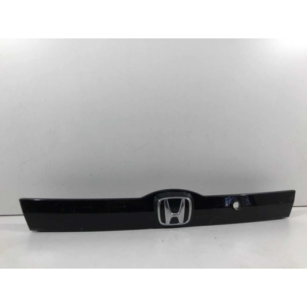 Moldura Tampa Traseira Honda Fit 2009 2010 2011 2012 2013 Or Preto Fosco