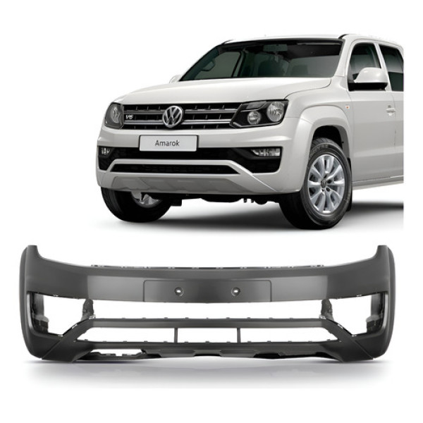 Parachoque Amarok 2018 2019 2020 2021 2022 2023 Novo Import Preto