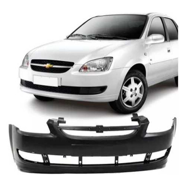 Parachoque Gm Classic 2012 2013 2014 2015 2016 Novo Import Preto