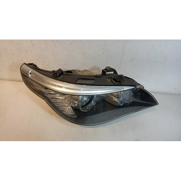 Farol Bmw 520i 530i P/xenon 2008 2009 2010 L.d Original Direito