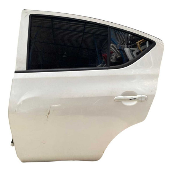 Porta Traseira Nissan Versa 2012 2013 2014 2015 A 2021 L.e Traseira Esquerdo Branco