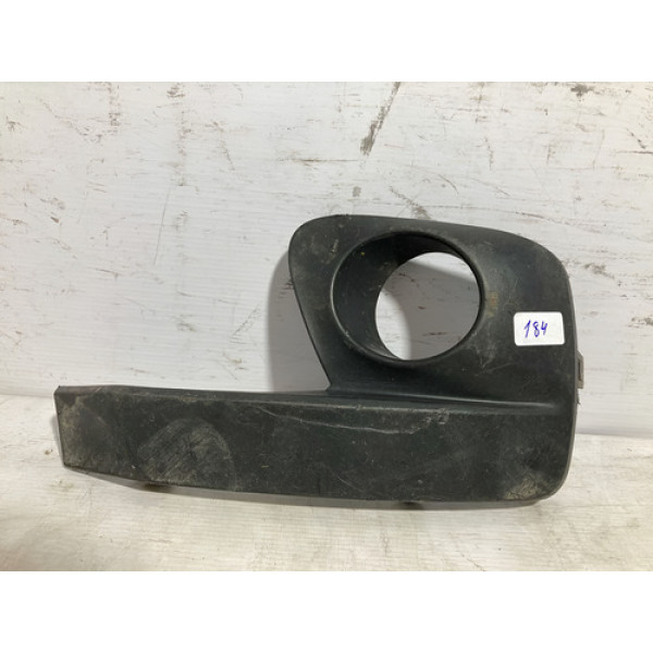 Moldura Milha Mobi 2017 2018 2019 2020 2021 L.e Original Preto Esquerdo