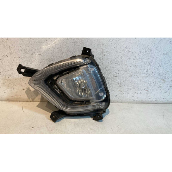 Farol Milha Hyundai Creta 2020 2021 L.e Importado Preto