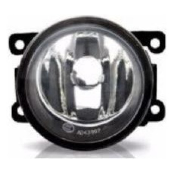 Farol De Milha Universal Lente Vidro Transparente