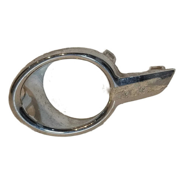 Moldura Farol Milha Direito Peugeot 208 2013 2014 2015 2016 Prateado Direito