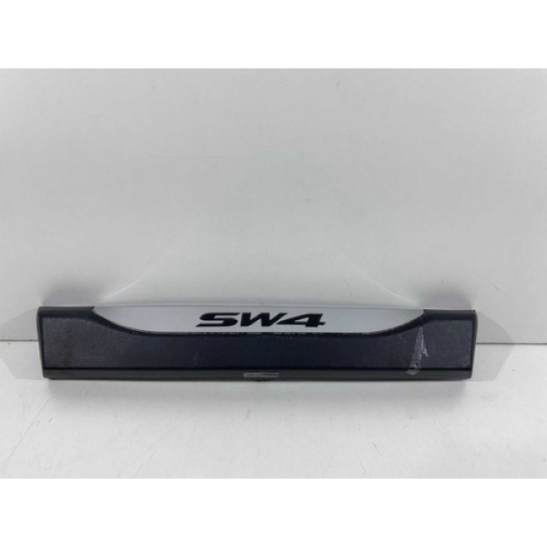 Moldura Parachoque Toyota Sw4 2016 2017 2018 2019 Original Cinza Fosco